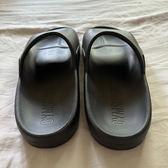 NWOT GymShark rest day slides, black! EU 40, US mens 7 - Picture 4 of 5